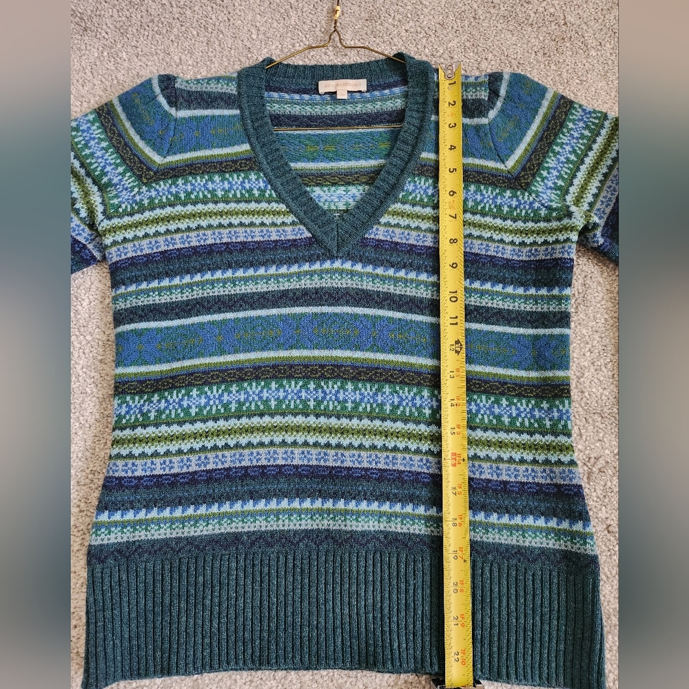 Ann Mashburn Giselle Fairisle Swearer XS - Picture 7 of 11